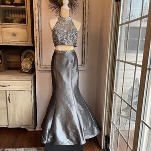 Formal Trumpet Dress Gun Metal Gray size 4